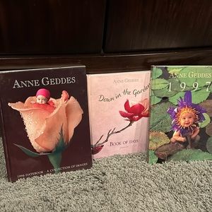 (3) Anne Geddes Hardcover Photo Date Books